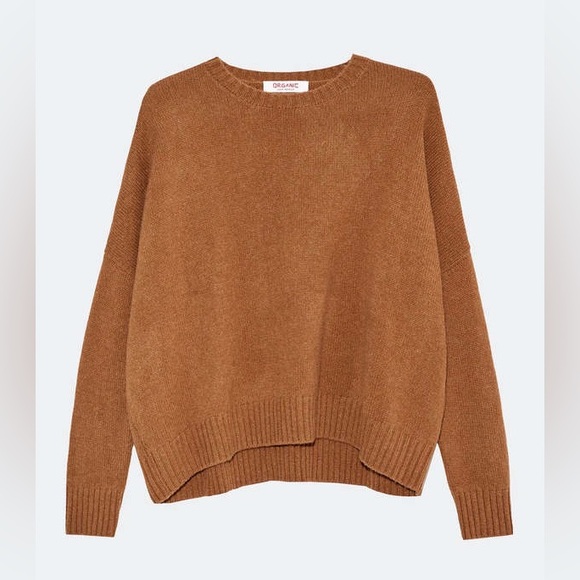 Organic BY JOHN PATRICK Wide Pull Over Sweater - Vicuña, 100% Cashmere, Medium - Picture 3 of 16